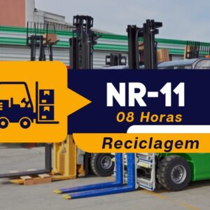 NR 11 – Operador de Empilhadeira – Teórico Reciclagem – 8 horas