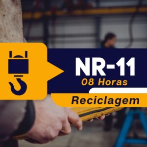 NR 11 – Operação de Ponte Rolante e Talha Elétrica – Teórico Reciclagem – 8 horas